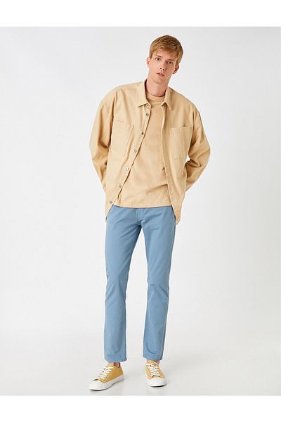 Koton Straight Cut Basic Trousers