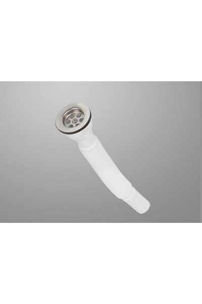 ASIMOGLU 150 Cm Long Hose - Plastic Bellows Sink Siphon and Drain Pipe