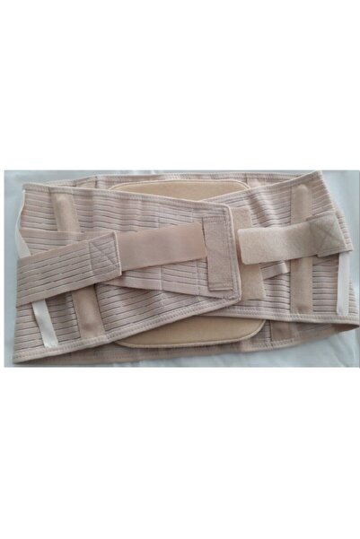 MEDİKALBİM Orthopedic Corset - Velcro Lumbar Hernia with Steel Underwire, Fish Tape, Iron and Sponge