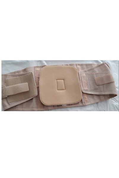 MEDİKALBİM Orthopedic Corset - Velcro Lumbar Hernia with Steel Underwire, Fish Tape, Iron and Sponge