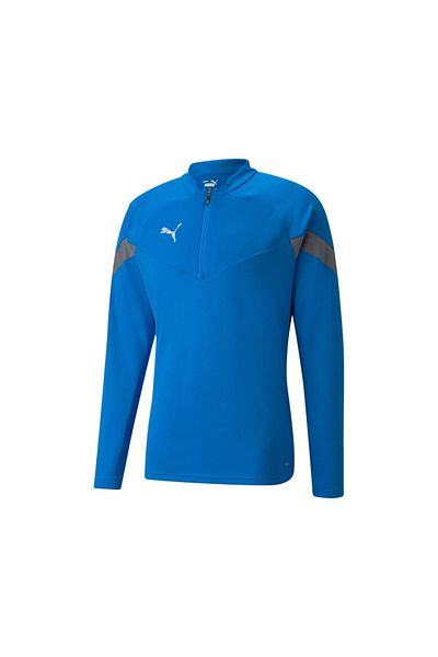 Puma Jachetă de antrenament pentru fotbal pentru bărbați Teamfinal Training 1/4 Zip Top 65737502   Albastru