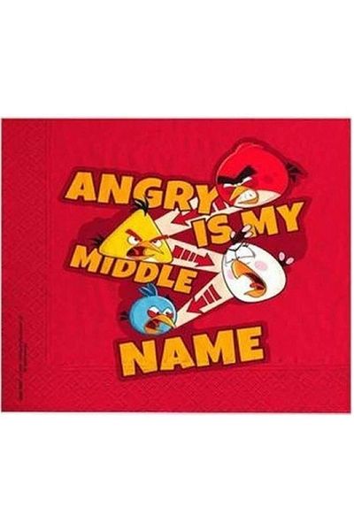 Deniz Party Store Χαρτοπετσέτες Angry Birds 16 τεμαχίων