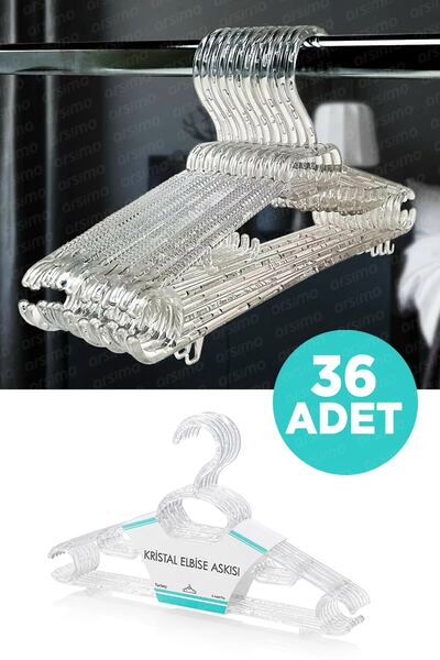 RuzMa Umeraș Cristal Dimensiune Mare Transparent 36 Bucăți