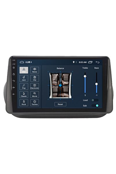 MYWAYY Fıat Fıorıno-citroen Nemo Android Carplay Navigasyon Multimedya Ekran Teyp 2gb Ram 32gb Hdd