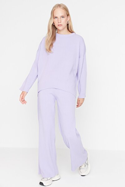 Trendyol Collection Two-Piece Set - Purple - Relaxed