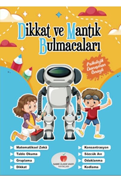 Generic Brand Attention and Logic Puzzles Blue Book, Collective, Rain Child B...