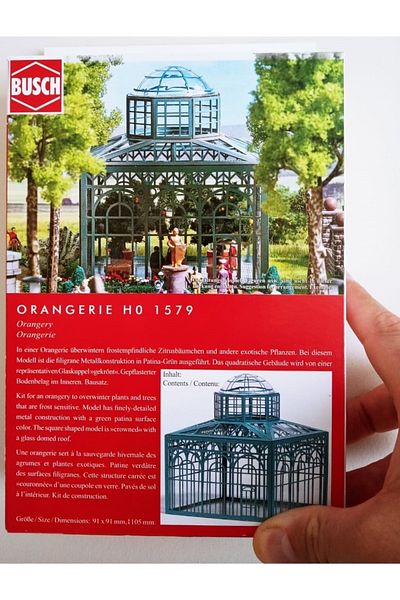 Busch 1:87 Ho Model Glass Domed Orangerie