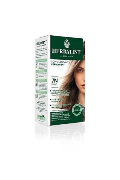 Herbatint Bitkisel Saç Boyası 7n Blonde 150 Ml