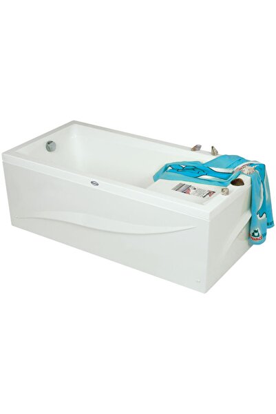 Waterway Maryland Oturmalı Mini Dikdörtgen Küvet 140x70 H:43 Gövde Metal Ayak...