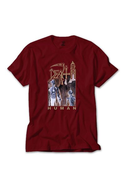 Z zepplin Κόκκινο T-shirt Death Human 2