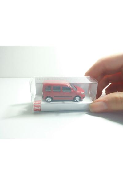 Busch 1/87 Ho Mercedes Benz Citan Red -minyatür Model...!