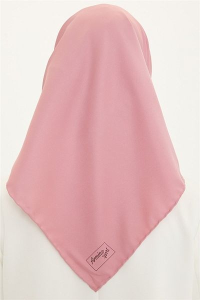 Armine Sport Plain Background Scarf 90x90 - Pink