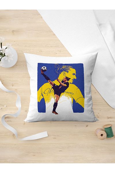 Panorama Ajans Μαξιλαροθήκη Ζλάταν Ιμπραντίμοβιτς Legend Footballer Design