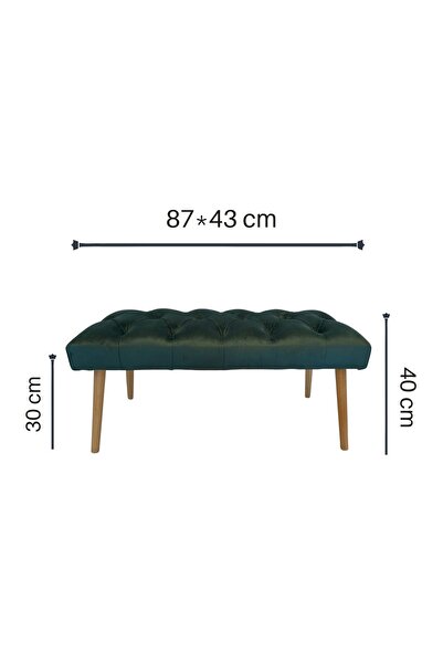 DTM Express Dtm Home Babyface Kumaş & Bench Yeşil Puf