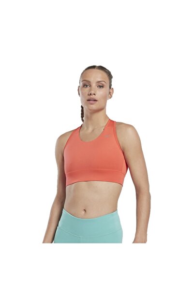 Reebok Bra Essentials High Kadın Turuncu Sporcu Sütyeni Hk4775