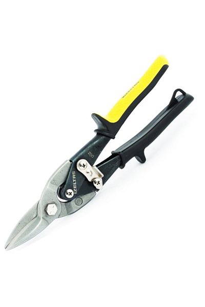 İzeltaş Sheet Metal Aluminum Plastic Cutting Scissors Flat 240 mm