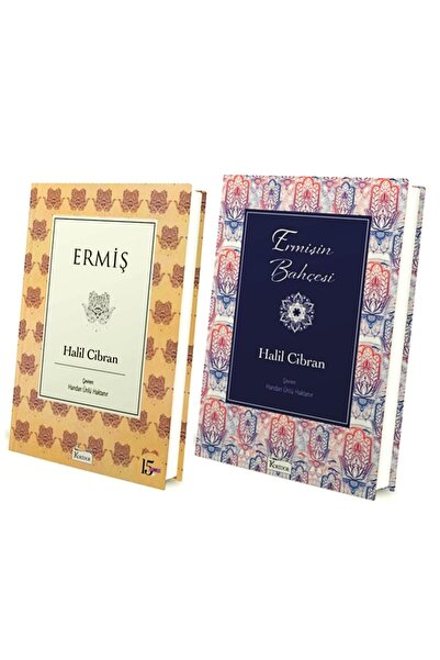 Koridor Yayıncılık Halil Cibran Ermiş Ve Ermiş'in Bahçesi 2 Kitaplık Set Bez ...