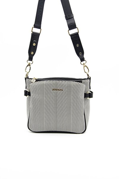 Silver Polo Γυναικεία Τσάντα χιαστί 884-37675 Τσάντα χιαστί sir M132 Μαύρο Λε...