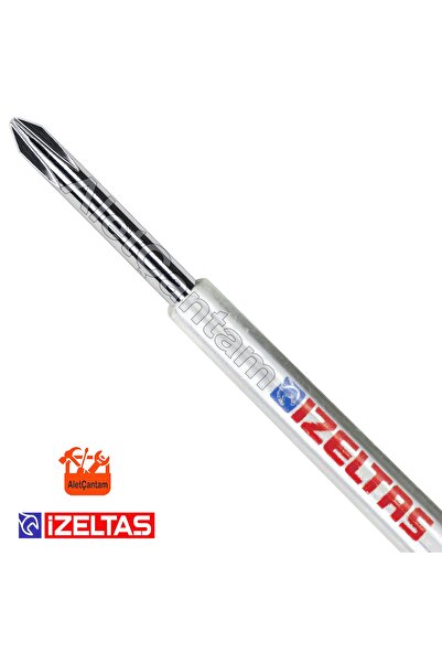 İzeltaş Elektrik Kontrol Kalemi Yıldız Uçlu 135 Mm Kısa Boy