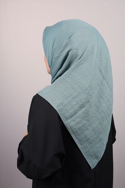 Bonjela وشاح جاز قطني بلون سادة - نمط-05 - اللون-24