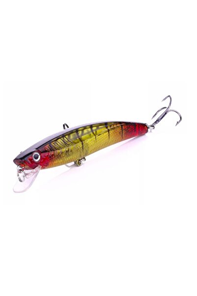 MADU 93mm 10,4 Gr. Kırmızı Kafa Sahte Balık Jerkbait Muadili Floating 1. Sını...