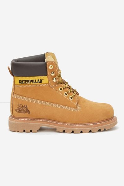 Caterpillar Colorado Γνήσιες δερμάτινες μπότες Nubuck Honey Nubuck