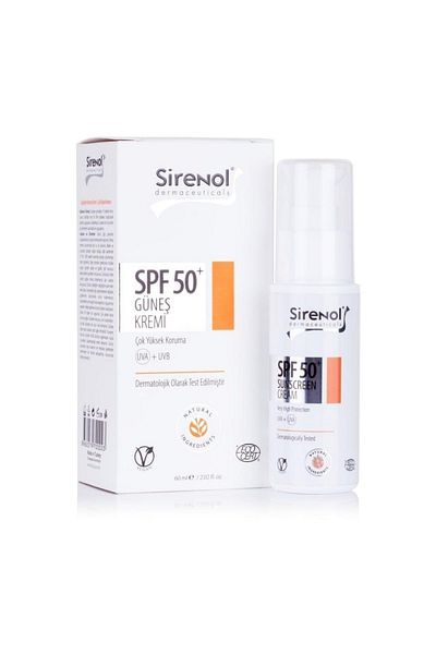 Sirenol SPF50 Mineral Natural Witch Hazel Sunscreen - 60ml
