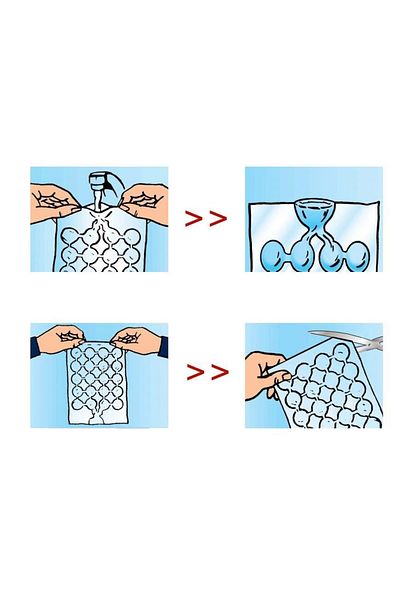 COOK 7 Bags of Ziplock Ice Bags - 2 Pack