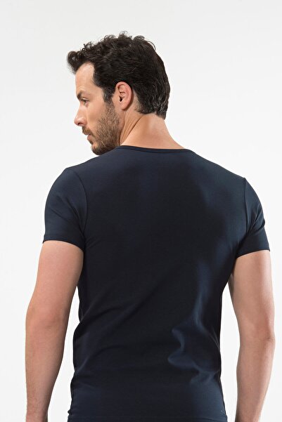 Cacharel 5 Ανδρικά μπλουζάκια με κοντό μανίκι με κουμπιά 95% βαμβάκι 5% ελαστάνη