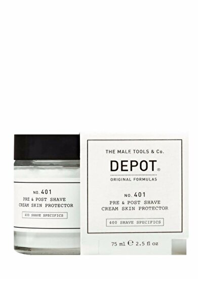 DEPOT Tıraş Öncesi Ve Sonrası Için Cilt Koruyucu Krem 75ml - 401