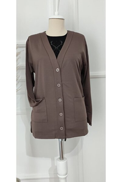 MODA Cardigan din bumbac pieptănat Anne Slim