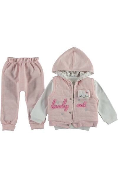 Babyhi my baby طقم أطفال مكون من 3 قطع مع سترة