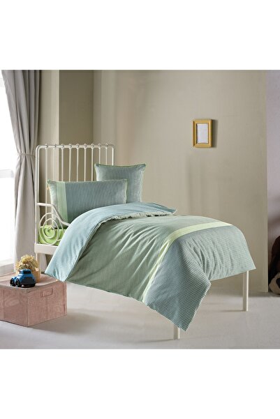 Sarev Sevilla Green Baby Fancy Poplin Duvet Cover Set