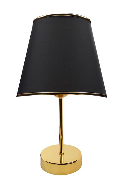 EvLight Wind Cake Single Pendant Lamp Chandelier and Gold Lampshade Set Black