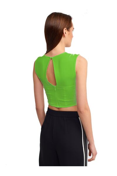 Dilvin Корсет Top - Дизайн з вікнами