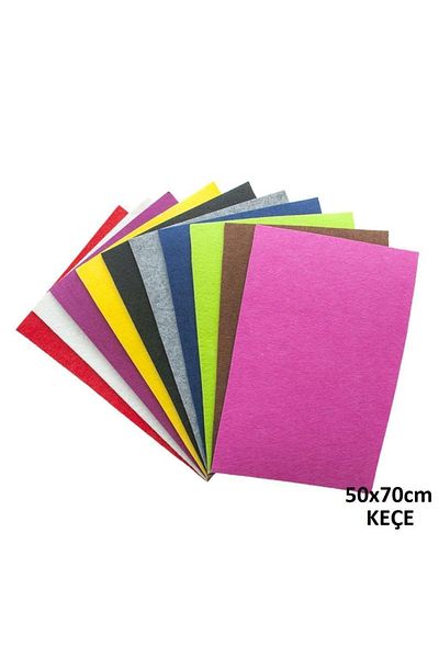 orhanucuzluk Тънък филц 50x70 см (1 брой) розов