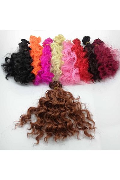 orhanucuzluk Амигуруми вълниста коса 20 см (1 брой)