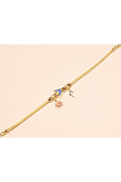 Hakan Güler Kuyumculuk Altın Charm Çocuk Künyesi