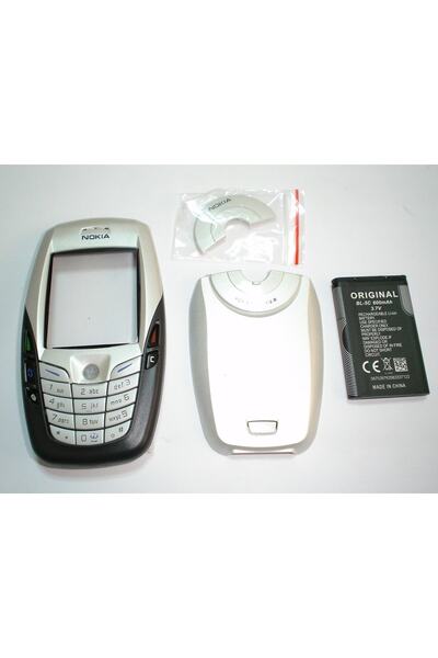 Nostaljik Nokia 6600 Kapak Ve Tuş Takımı+sıfır Batarya