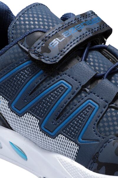 Slazenger Edeline Sneaker Shoes Navy Blue Camouflage