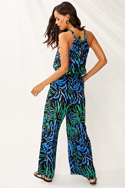 Cool & Sexy Jumpsuit - Dunkelblau - Normal