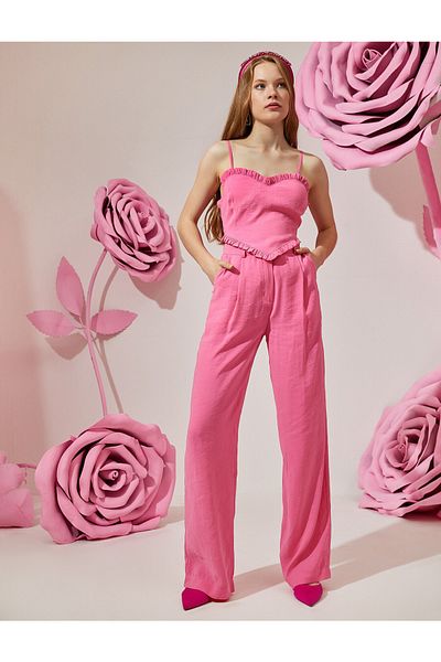 Koton Palazzo Trousers with Pockets