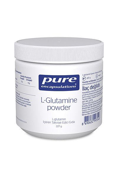 Pure Encapsulations مسحوق الجلوتامين L 227 جرام