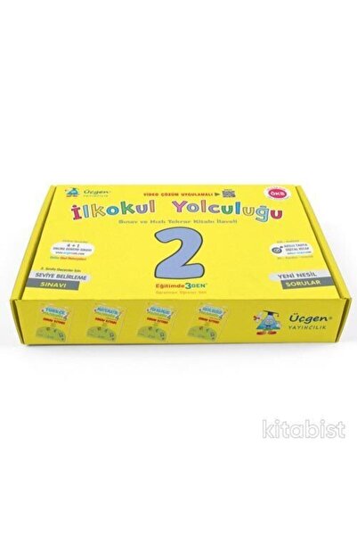Üçgen Yayıncılık 2. Sınıf Ilkokul Yolculuğu Tüm Dersler Seti 2021