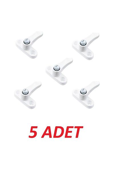 Neler Geldi Neler 5 Pieces Steel PVC Door Window Safety Lock Pimapen Button Lock Baby Child Safety Lock