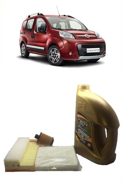 CARDANADAM Fiat Fiorino 1.3 Multijet Euro 5 Motor Için Yağ Bakım Seti Uyumlu
