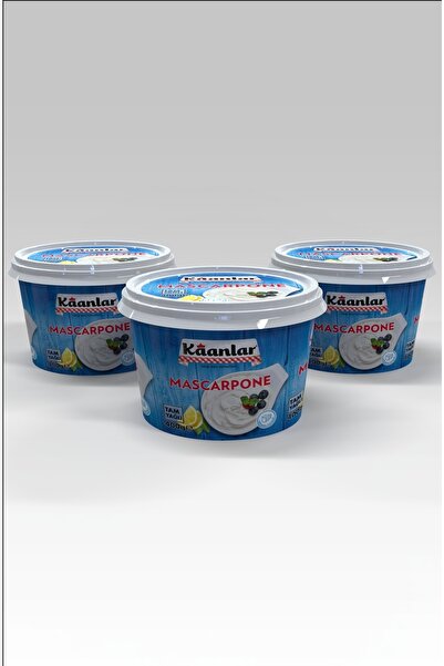 Kaanlar 3'lü Mascarpone Peyniri Paketi