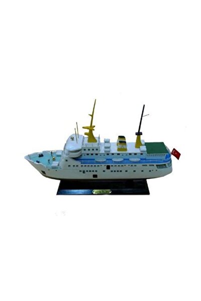 ZACO Marine Model Gemi Z&A Bandırma Gemisi 40x30 Cm | Dekoratif ve Koleksiyon...
