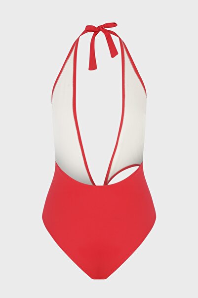 IAMNOTBASIC Kadın Kırmızı Khailau Mayo