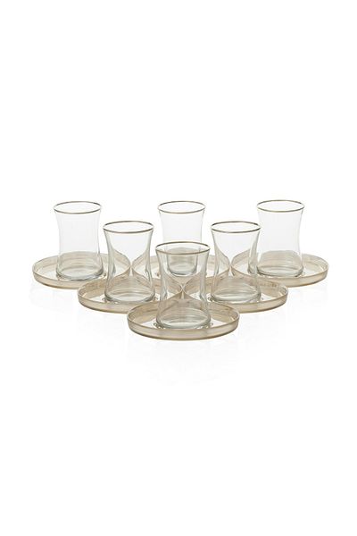 İpek Pilatin Ares 12 Piece Tea Set